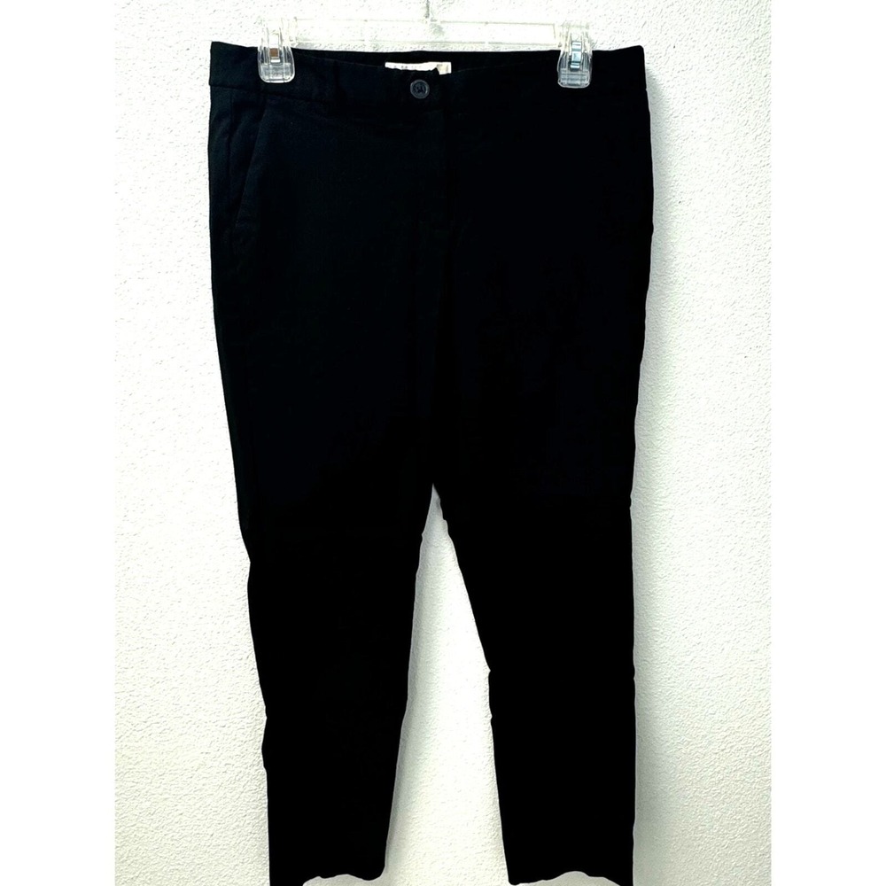 Michael Kors Black Straight Leg Ankle Pants Women Size 8P